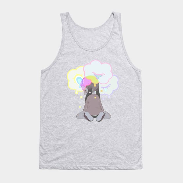 cloudy Tank Top by teacosi